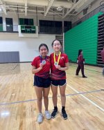Sunshine Vang: Badminton Singles State Champion!